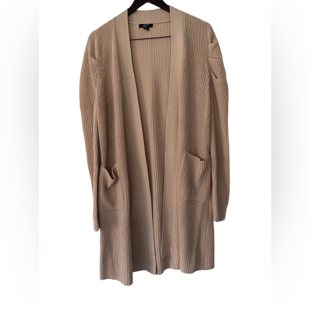 Marciano Long Beige Cardigan - Size M